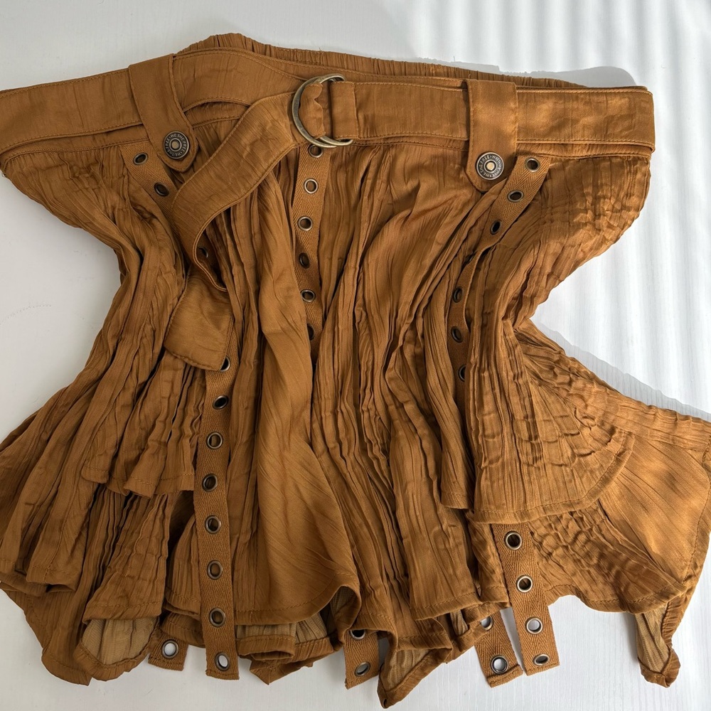 Free People Rue Mini Skirt